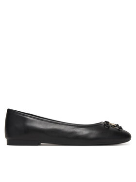 Tommy Hilfiger Ballerine Tommy Hilfiger Smooth Lthr Ballet FW0FW09006 Nero
