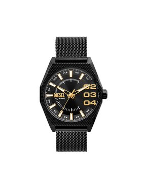 Diesel Hodinky Diesel Scraper DZ2194 Čierna