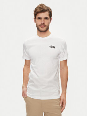 The North Face The North Face Póló Redbox NF0A87NP Fehér Regular Fit