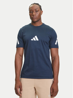 adidas adidas Футболка Z.N.E. JW4735 Cиній Regular Fit