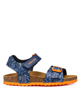 Geox Sandále Geox J Ghita J028LB 06A54 C4243 M Tmavomodrá