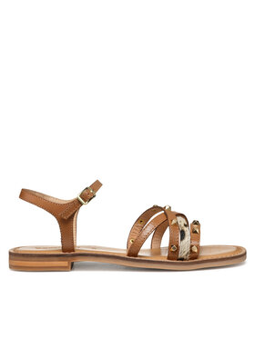 Geox Sandále Geox D Maddalusiac D55YMD 01JQS C5006 Hnedá