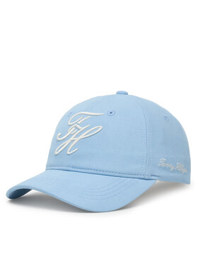 Tommy Hilfiger Cap Tommy Hilfiger Logo Embroidery Baseball Cap AW0AW18338 Blau