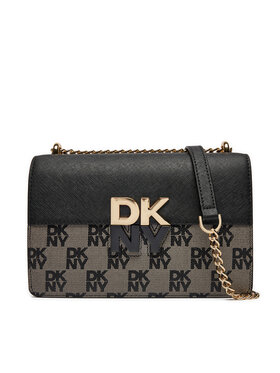 DKNY Kabelka DKNY Echo Sm Chain Flap R423YE31 Čierna