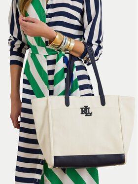 LAUREN RALPH LAUREN Handtasche LAUREN RALPH LAUREN 431982234002 Écru