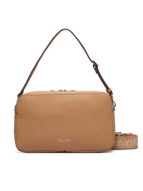 Calvin Klein Soma Calvin Klein Webbing 2X Strap Lg Camera Bag LV04F3642G Bēšs