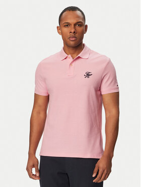 Tommy Hilfiger Tommy Hilfiger Polo MW0MW43046 Rosa Regular Fit