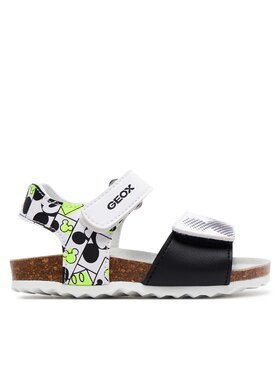 Geox Sandały Geox B Sandal Chalki Boy B152QC 000BC C0552 M Biały