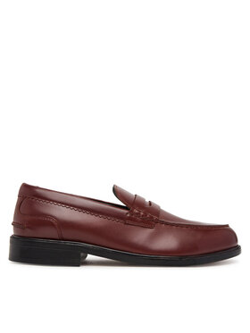 Clarks Mokasíny Clarks CraftJames Lo 26183358 Bordó