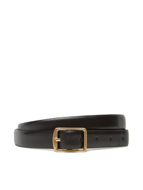 Calvin Klein Dámsky opasok Calvin Klein Classic Square Buckle Belt 20Mm LV04F7036G Čierna