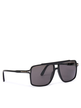 Tom Ford Сонцезахисні окуляри Tom Ford Kemp FT1177 01A Чорний