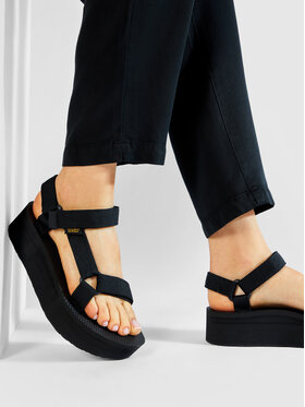 Teva Босоніжки Teva Flatform Universal 1008844 Чорний