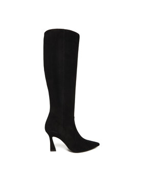 Stuart Weitzman Čižmy Stuart Weitzman Vinnie Zip SM588 Čierna