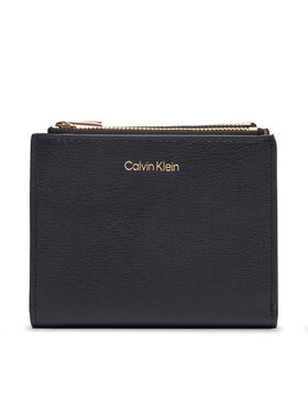 Calvin Klein Maks Calvin Klein Foil Logo Dbl Zip Cardcase LV04F1135G Melns
