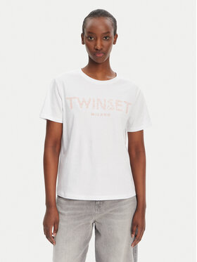 TWINSET TWINSET Футболка 251TT2042 Білий Regular Fit
