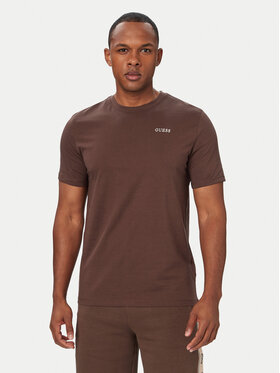 Guess Guess Футболка Z6RI17 I3Z14 Темно-коричневий Regular Fit