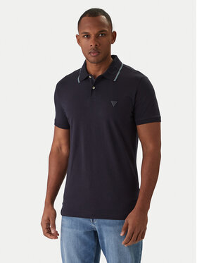 Guess Guess Polo M6RP66 J1314 Azul marino Regular Fit