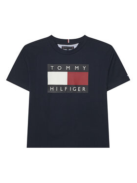 Tommy Hilfiger Tommy Hilfiger Camiseta KB0KB10340 Azul marino Regular Fit