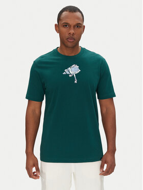 adidas adidas Футболка Earth Day Graphic JI6753 Зелений Regular Fit
