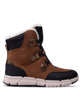 Geox Snehule Geox J Flexyper G.B Abx A J16APA 022FU M Hnedá