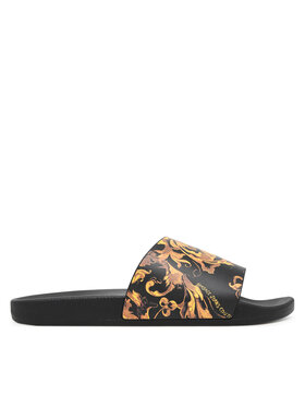 Versace Jeans Couture Шльопанці Versace Jeans Couture 79YA3SQ4 ZS365 G89 Чорний