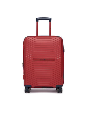 Beverly Hills Polo Club Kabinový kufr Beverly Hills Polo Club BHPC-WAL-006-S Červená
