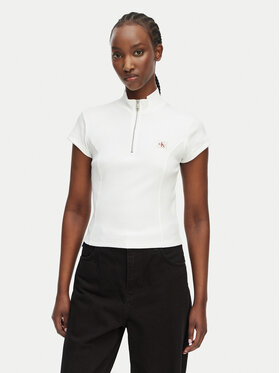 Calvin Klein Jeans Calvin Klein Jeans Camiseta LV047G240G Blanco Slim Fit