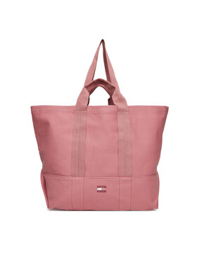 Tommy Jeans Kabelka Tommy Jeans Tjw Tote Edition Canvas AW0AW17542 Ružová