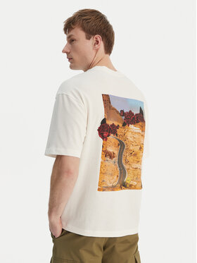 HUGO HUGO Camiseta Domans 50564642 Écru Oversize