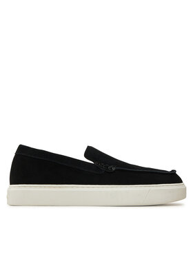 Calvin Klein Mokasíny Calvin Klein Moccasin Suede HM0HM01794 Čierna