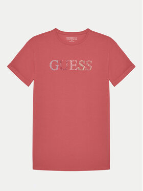 Guess Guess Футболка J5GI38 J1314 Оранжевий Regular Fit