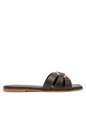TWINSET Šlepetės TWINSET 251TGT090 Ruda