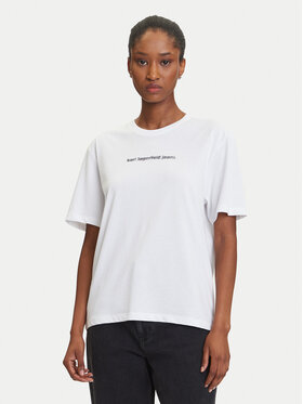 Karl Lagerfeld Jeans Karl Lagerfeld Jeans Camiseta A3W17039 Blanco Regular Fit