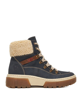 Rieker Schnürschuhe Rieker CEO-X8638-14 Dunkelblau