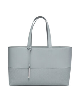 Calvin Klein Kabelka Calvin Klein Ck Mixmedia Shopper_Mono K60K613166 Sivá