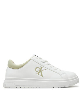 Calvin Klein Jeans Sneakersy Calvin Klein Jeans Low Cut Lace-Up Sneaker V3X9-81058-1464 S Biały