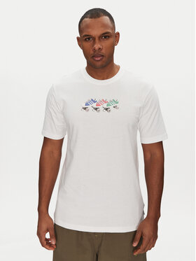 adidas adidas Футболка Roller JD0706 Білий Regular Fit