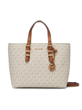 MICHAEL Michael Kors Ročna torba MICHAEL Michael Kors 32S6GQNC0L Kremna