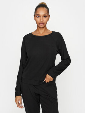 Calvin Klein Underwear Calvin Klein Underwear Pizsamablúz 000QS7003E Fekete Regular Fit