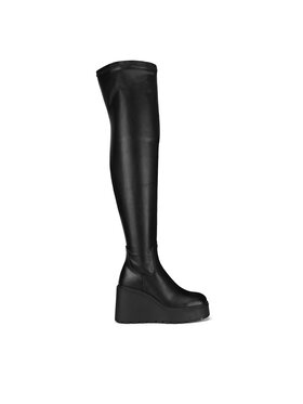 DeeZee Čižmy DeeZee HY60195-2 Čierna