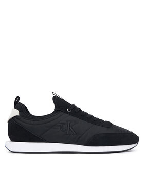 Calvin Klein Сникърси Calvin Klein Retro Runner YM0YM01414 Черен