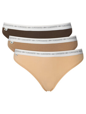 Lacoste Lacoste Conjunto de bragas 8F1338 Beige claro