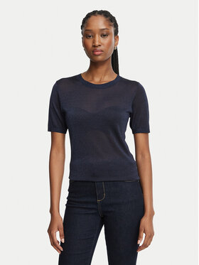 Fracomina Fracomina Camiseta FR26WT7010K490Q7 Azul marino Regular Fit