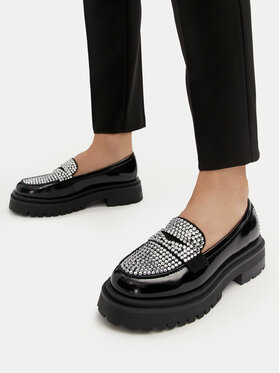 Steve Madden Лофери Steve Madden Longhaul SM11003448 Чорний