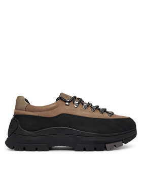 Calvin Klein Sneakersy Calvin Klein Hybrid Trek Lace Up Nu HM0HM02328 Beżowy