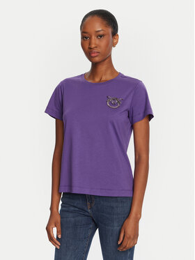 PINKO PINKO Camiseta Quentin 103320 A2RN Violeta Regular Fit