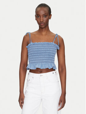 Tommy Jeans Tommy Jeans Marškinėliai DW0DW20284 Mėlyna Regular Fit