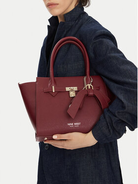 Nine West Kabelka Nine West CEO-Chelsea-Charm-II-LX10185 Bordó