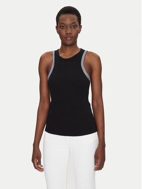 Fracomina Fracomina Top FS25ST2009J401R9 Nero Slim Fit