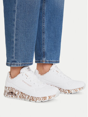 Skechers Sneakers Skechers Uno 155506/WTRG Bianco
